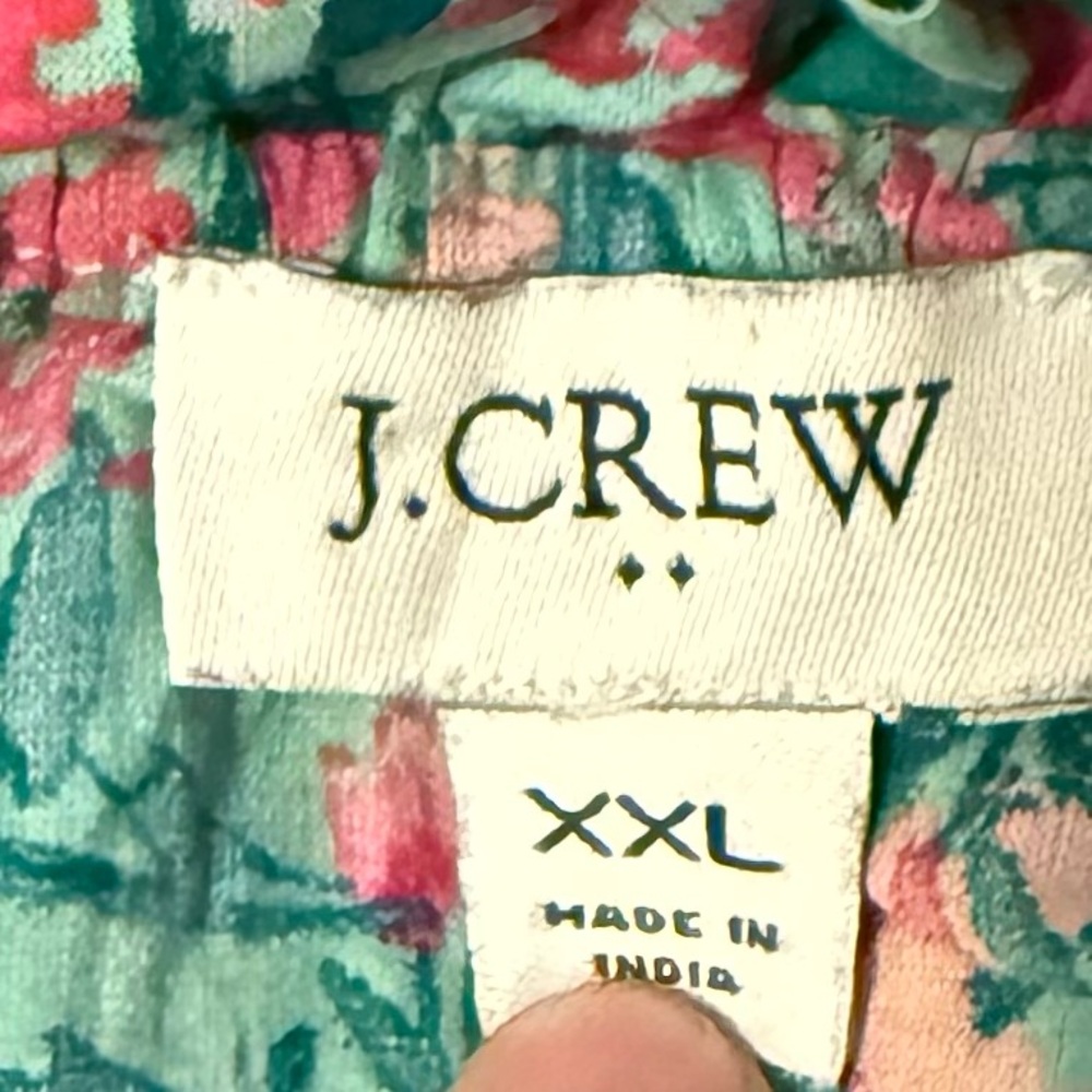 J. Crew Multicolor Floral Cover Up Dress - Picture 5 of 5